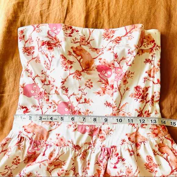 NWT Betsey Johnson Skull Cherubs Toile Dress US 4 - Picture 13 of 14